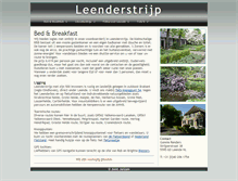 Tablet Screenshot of leenderstrijp.nl